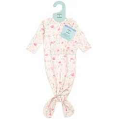 aden + anais Combinaison et Bonnet à Nouer Maille Confort Perennial - 0/3 Mois