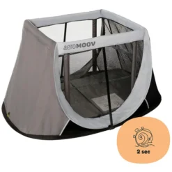 AeroMoov Lit de Voyage Instant - Grey Rock