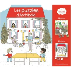 Albin Michel Jeunesse Les Puzzles d'Archibald
