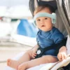 Alecto Casque Anti-bruit pour Bébés - Blanc et Vert