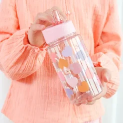 A Little Lovely Company Gourde Coeurs - 450 ml
