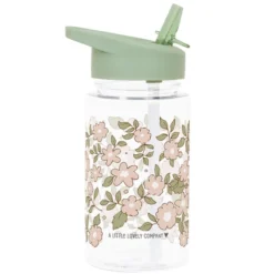 A Little Lovely Company Gourde Fleurs Sauge - 450 ml