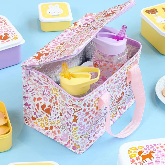 A Little Lovely Company Sac Isotherme - Fleurs du Jardin