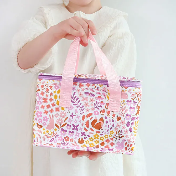 A Little Lovely Company Sac Isotherme - Fleurs du Jardin