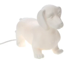 Amadeus Lampe Teckel - Blanc
