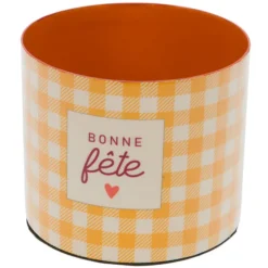 Amadeus Lot de 2 Cache-pots - Bonne Fête
