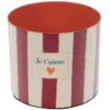 Amadeus Lot de 2 Cache-pots - Je t'aime