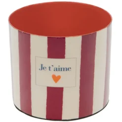 Amadeus Lot de 2 Cache-pots - Je t'aime