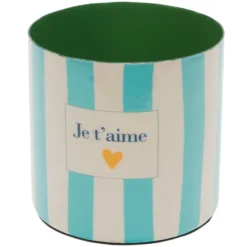 Amadeus Lot de 2 Cache-pots - Je t'aime