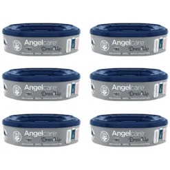 Angelcare Lot de 6 Recharges pour Poubelle Dress Up