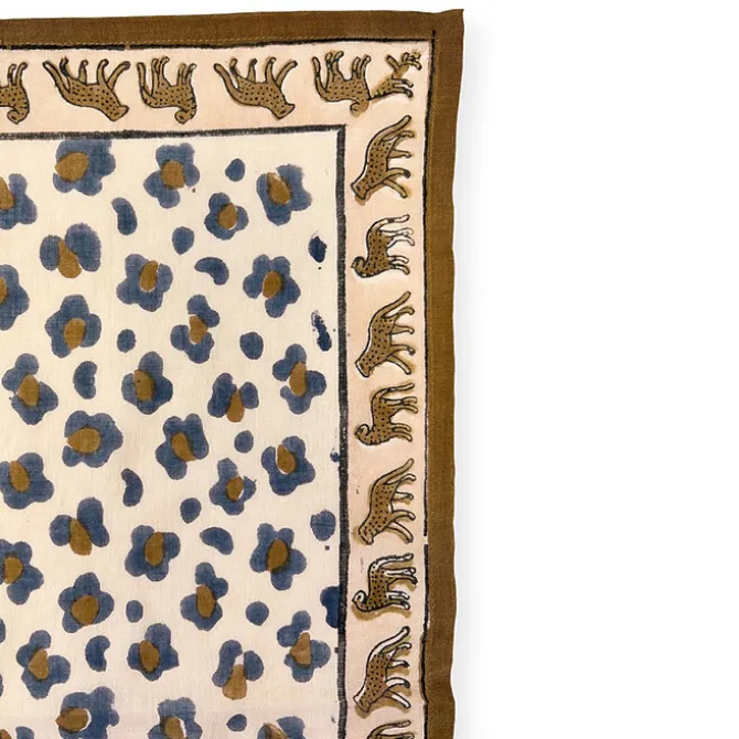 Apaches Big Foulard Dupatta Léopard - Macadamia