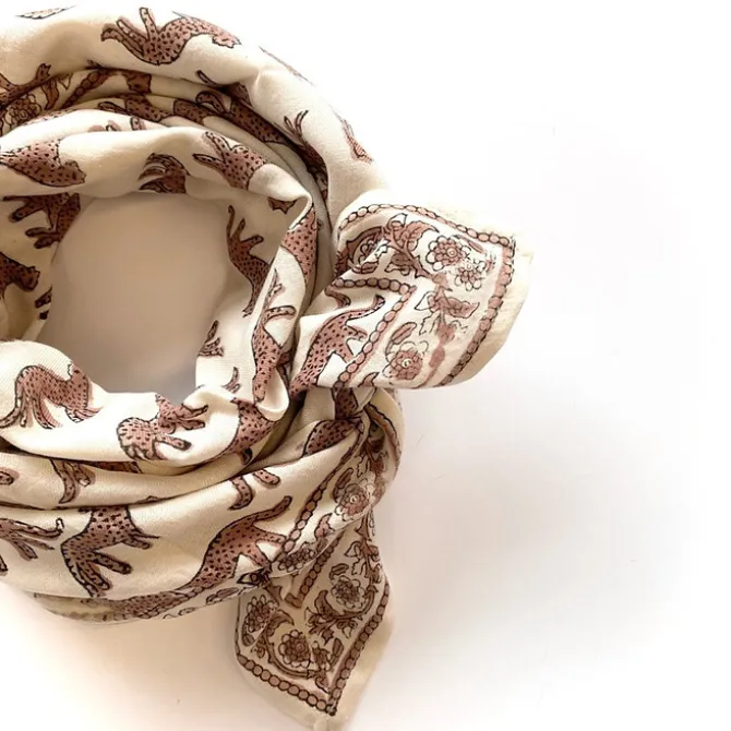Apaches Big Foulard Latika Bengale - Latte
