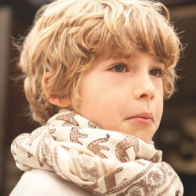 Apaches Big Foulard Latika Bengale - Latte