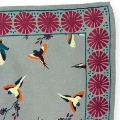 Apaches Big Foulard Latika Cerisier - Grey