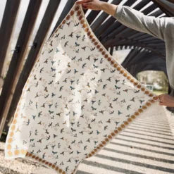 Apaches Big Foulard Latika Cerisier - Fleur de Vanille