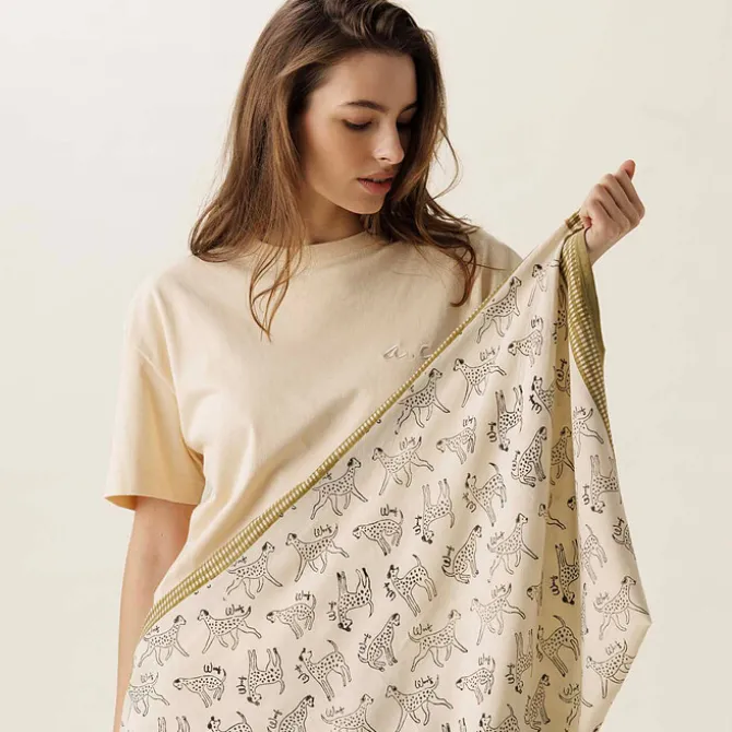 Apaches Big Foulard Latika Pongo - Macadamia