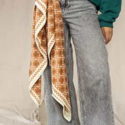 Apaches Big Foulard Latika Tigro - Rust