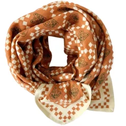 Apaches Big Foulard Latika Tigro - Rust