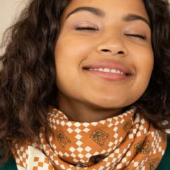 Apaches Big Foulard Latika Tigro - Rust