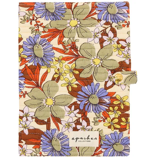 Apaches Protège-carnet de Santé Bimale Bouquet - Macadamia