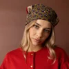 Apaches Small Foulard Dupitta Léopard - Fire