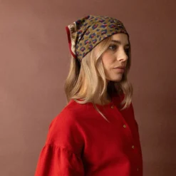 Apaches Small Foulard Dupitta Léopard - Fire