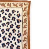 Apaches Small Foulard Dupitta Léopard - Rust
