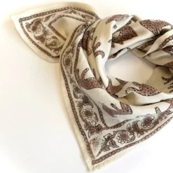 Apaches Small Foulard Manika Bengale - Latte