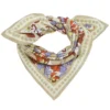 Apaches Small Foulard Manika Bouquet - Macadamia