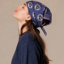 Apaches Small Foulard Manika Yeah - Indigo