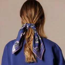 Apaches Small Foulard Manika Yeah - Indigo