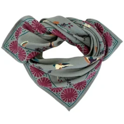 Apaches Small Foulard Manika Cerisier - Grey