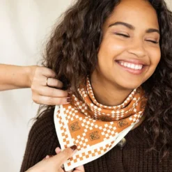 Apaches Small Foulard Manika Tigro - Rust