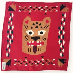 Apaches Small Foulard Manika Rajah - Fire