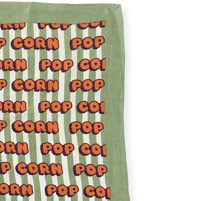 Apaches Small Foulard Manika Pop Corn - Olive