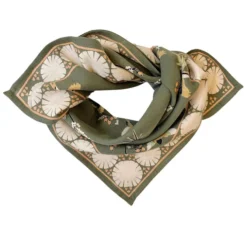 Apaches Small Foulard Manika Cerisier - Eucalyptus