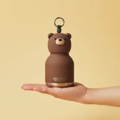 Asobu Gourde Mini Bestie Ours Brun - 200 ml