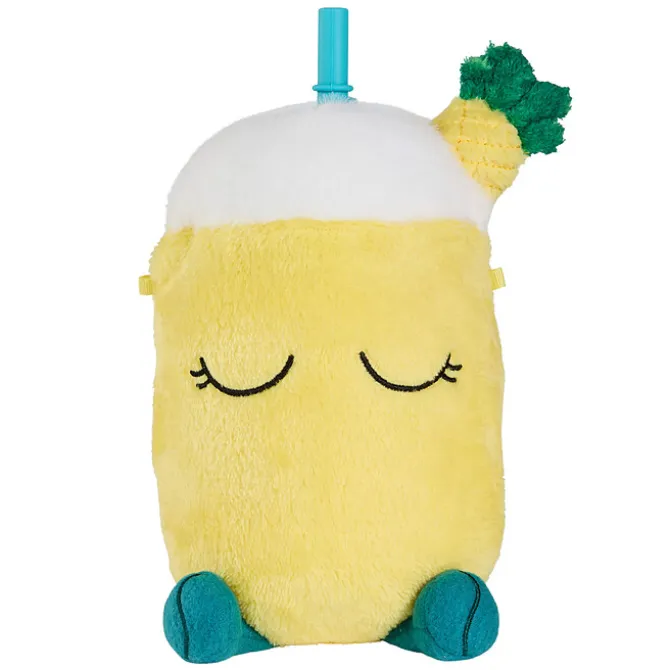 Asobu Mug Isotherme à Paille Peluche Fuzzie - Pip l'Ananas
