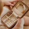 Atelier Wagram Boîte à Bijoux - Chocolat Coeur Beige