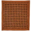 Atelier Wagram Foulard Enfant - Marron Coeurs Noirs