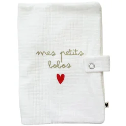Atelier Wagram Protège-carnet de Santé - Ecru Mes Petits Bobos