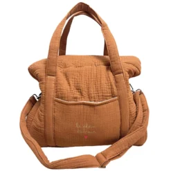Atelier Wagram Sac à Langer - Caramel Le Plein d'Amour