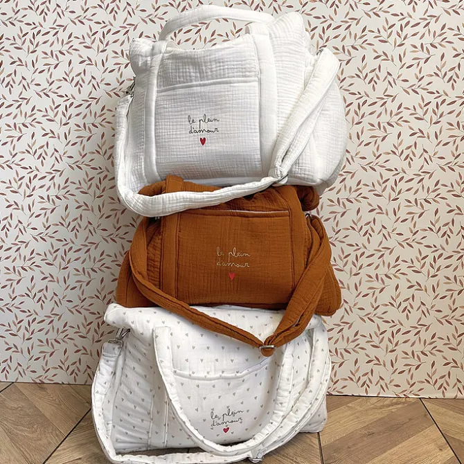 Atelier Wagram Sac à Langer - Caramel Le Plein d'Amour