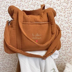 Atelier Wagram Sac à Langer - Caramel Le Plein d'Amour