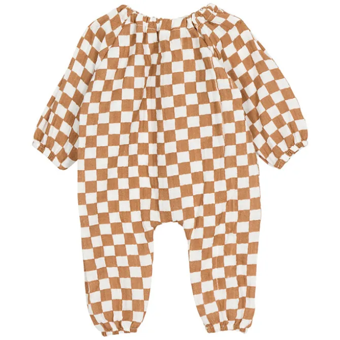Atelier Wagram Tenue Poupée Sans Col - Damier