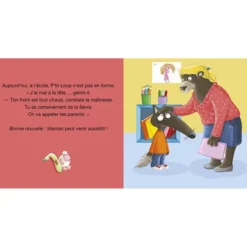Auzou P'tit Loup va chez le docteur