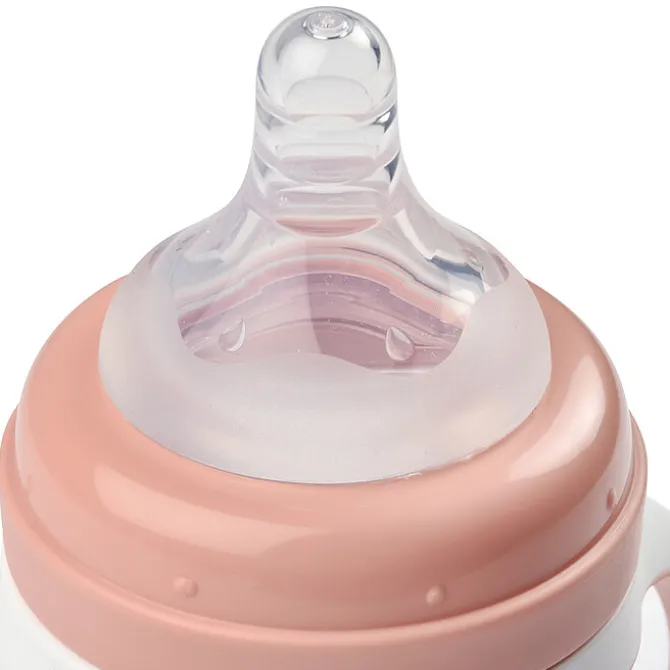 BÉABA Biberon 2-en-1 Old Pink - 210 ml