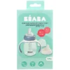 BÉABA Biberon 2-en-1 Windy Blue - 210 ml