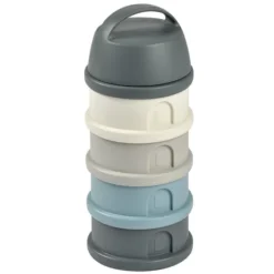 BÉABA Boite Doseuse Empilable - Mineral Grey & Blue