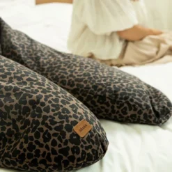 BÉABA Coussin d'Allaitement Big Flopsy Jersey - Leopard